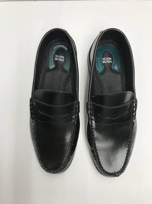 Nunn Bush Size 9.5W Men's Black Penny Loafer