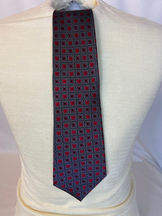 Hallmark Licensing INC by MMG Grey Red and Black NWT Tie
