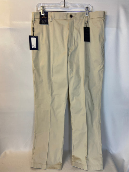 Hart Schaffner Marx Size 36x30 Khaki Tan Trousers, NWT