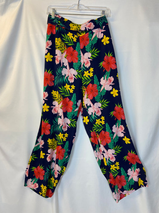 Soft Surroundings Size 1X Multicolor NWT Floral Patio Pants