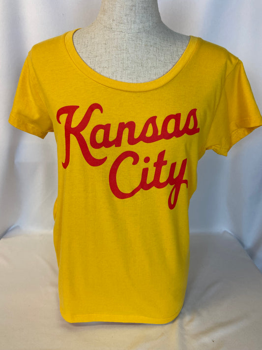 Charlie Hustle Size M Women's Kansas City Shirt