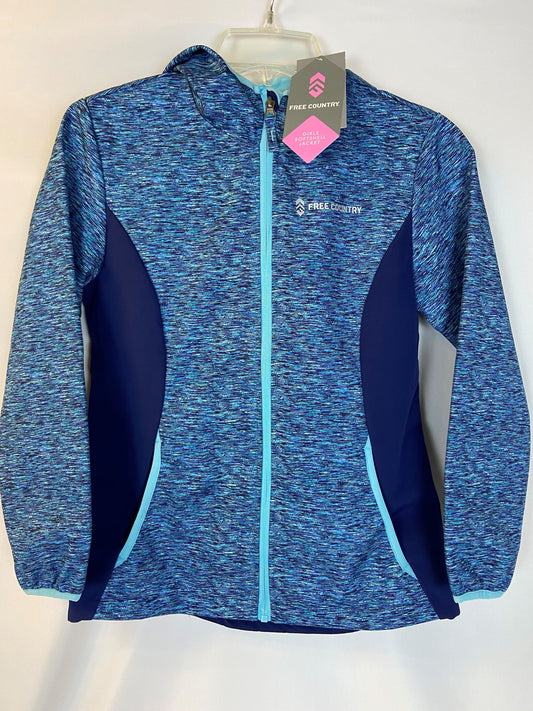 Free Country Size XL (10-12) Turquoise Water Resistant Jacket