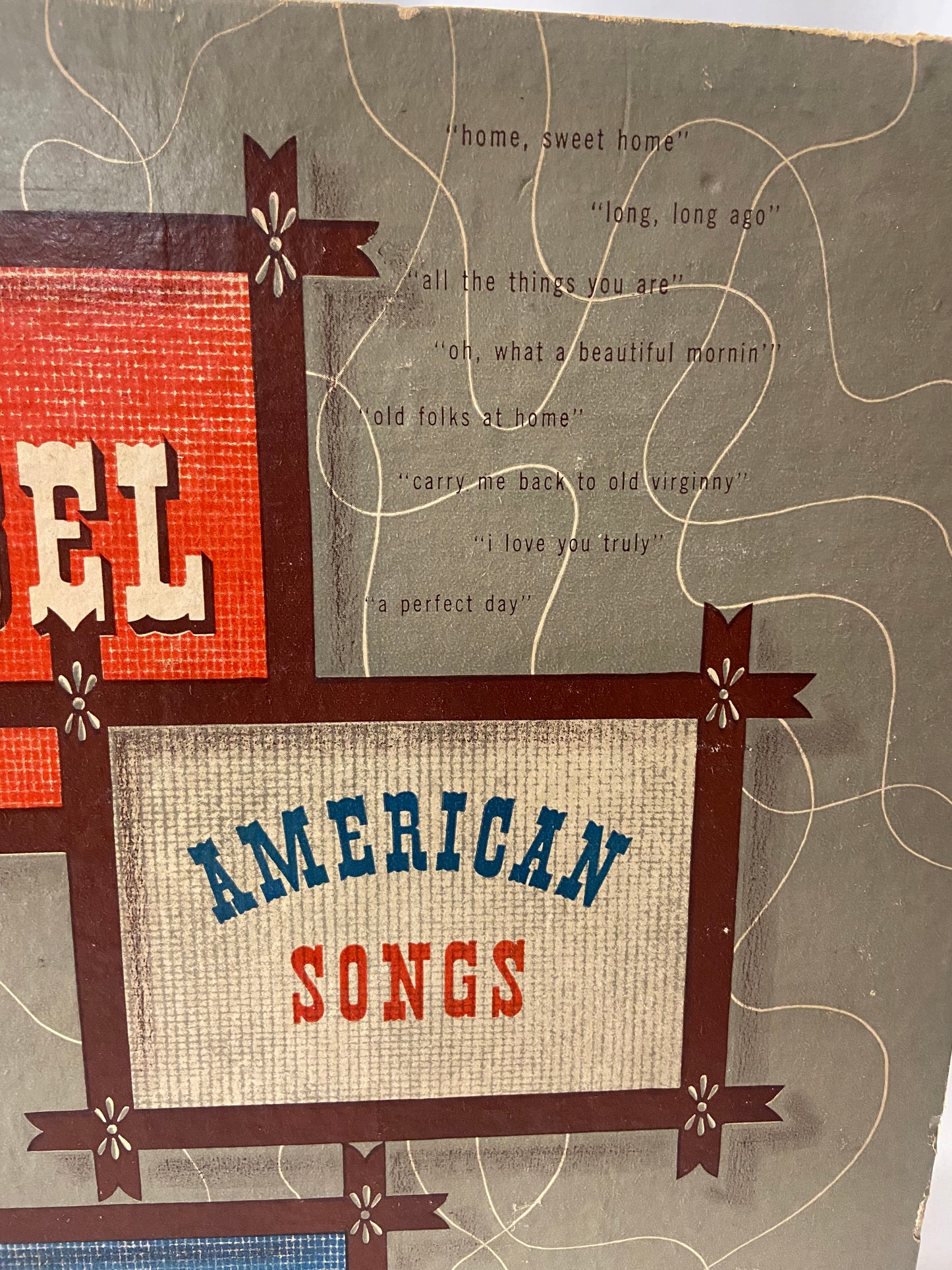 Columbia Masterworks LP Album of American Songs Sung by Helen Traubel