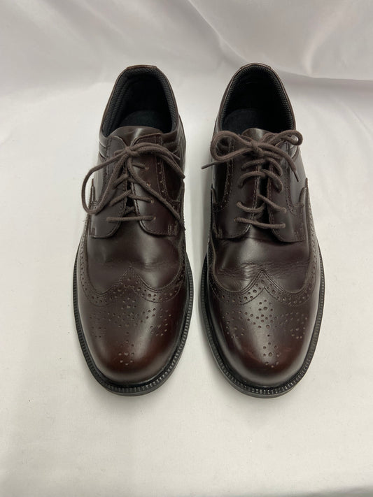 Deer Stags Size 12 M Brown Wing Tip Oxford