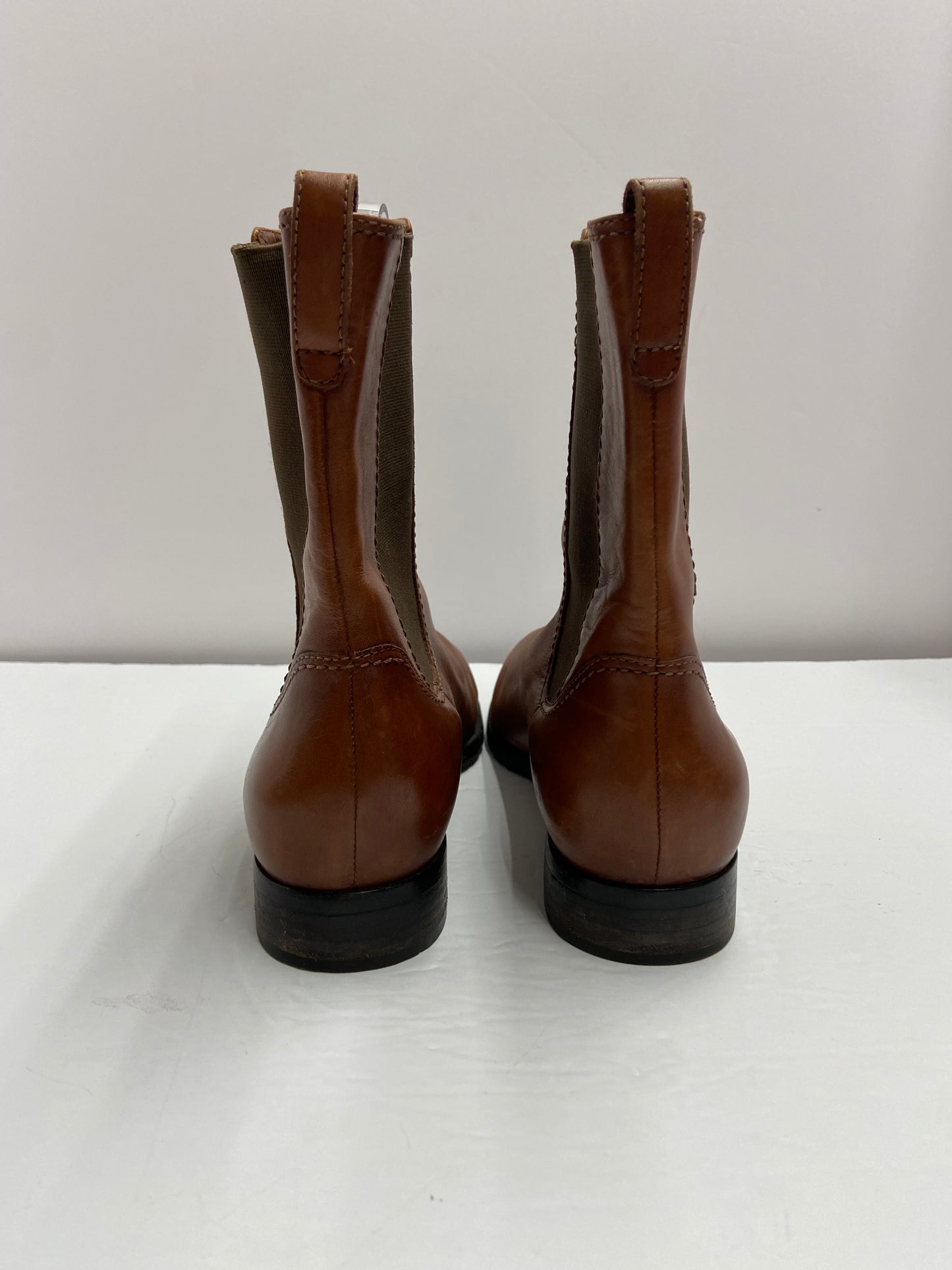Cole Haan Size 8 Brown Women's Slip-On Ankle Boots