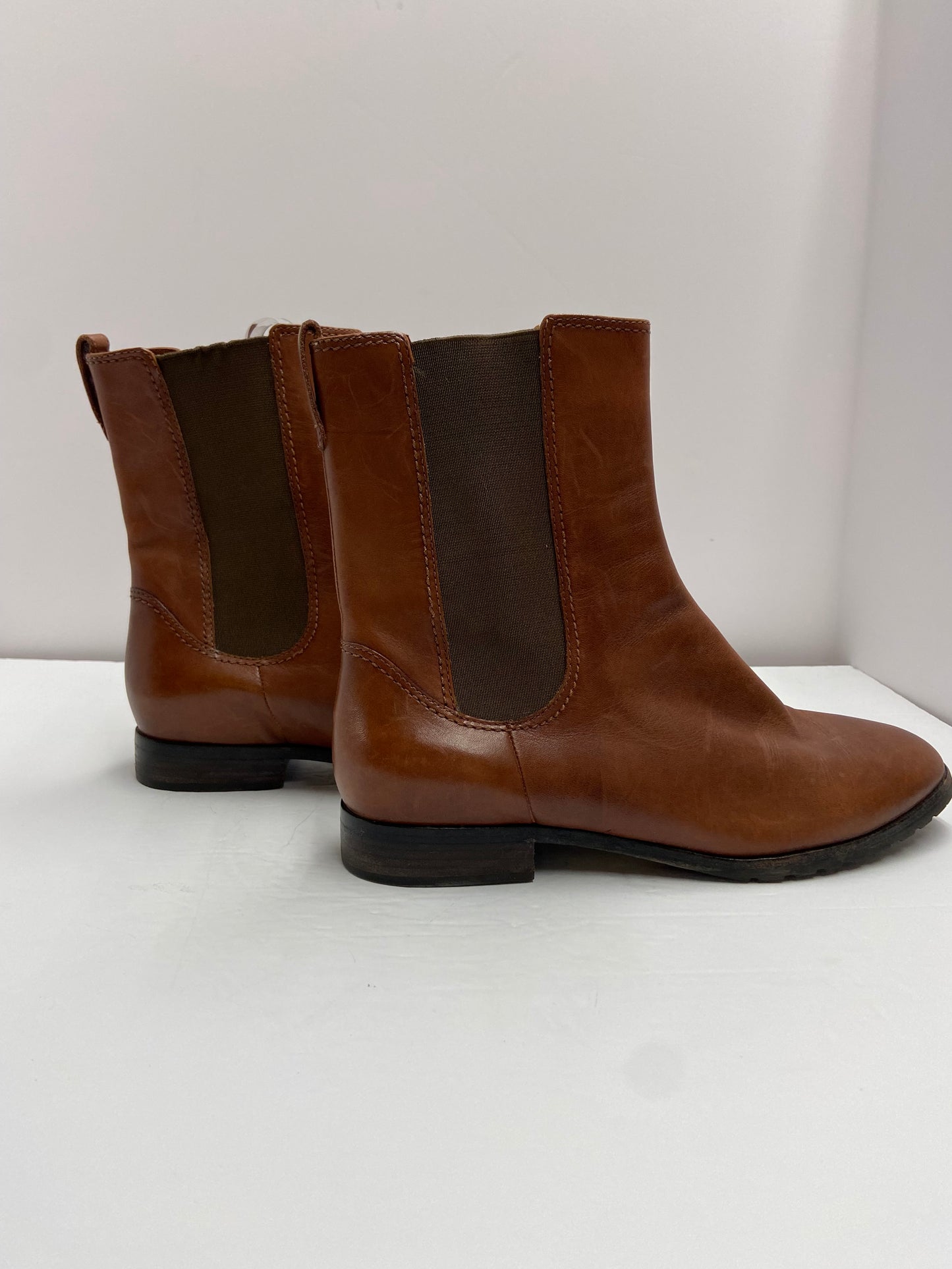 Cole Haan Size 8 Brown Women's Slip-On Ankle Boots
