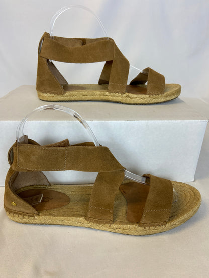UGG Size 7 Tan Suede Sandals