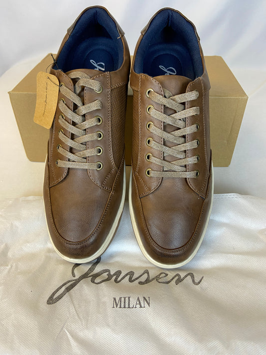 Jousen From Milan Size 11.5 M Brown Casual Lace Ups