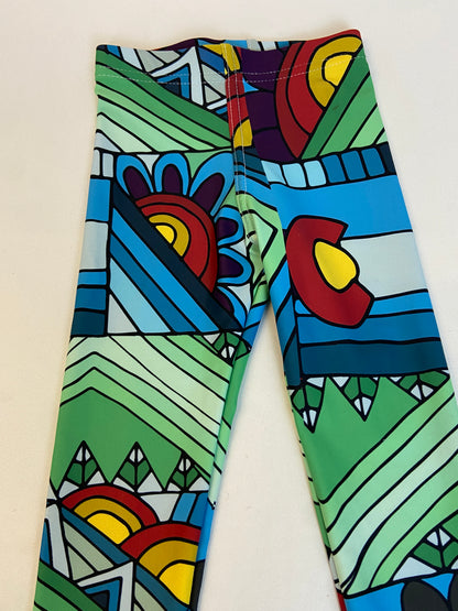 Stay Sunny Size 4T Colorado Leggings NWT