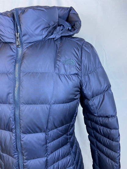 The North Face Size S Women's Navy Blue Metropolis Quilted Down Parka