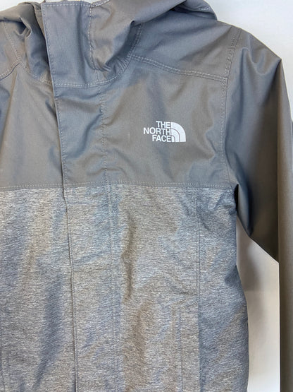 North Face Size XXS Boy's Gray Dry-Vent Rain Jacket