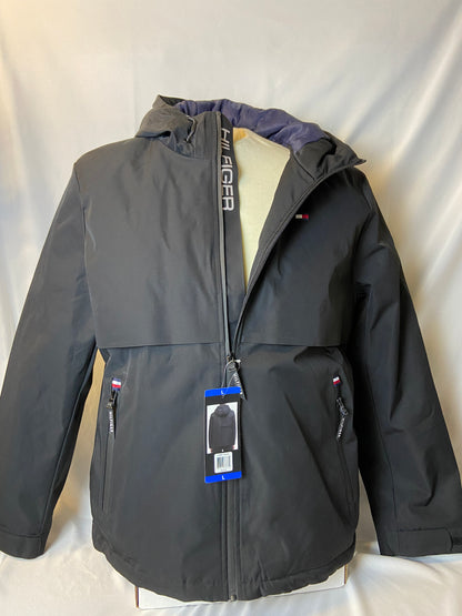 Tommy Hilfiger Black Size L Water Resistant Jacket NWT