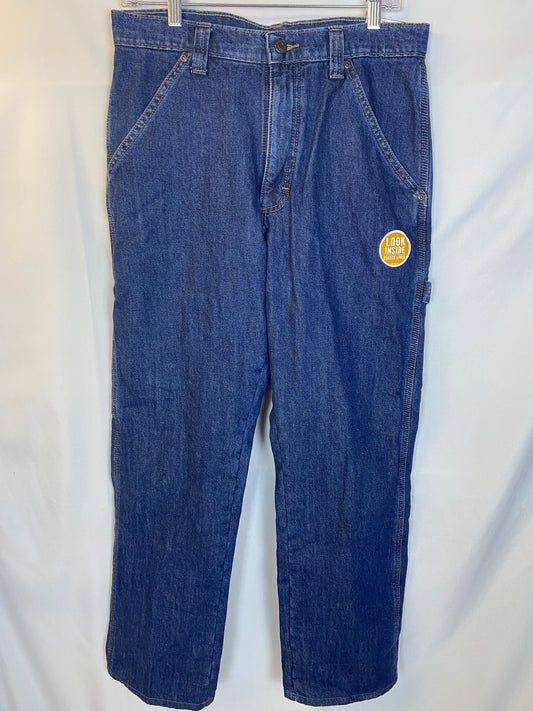 Wrangler 5-Star 30x32 Blue Jeans with Flannel Lining NWT