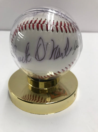 Buck O'Neil and Herman Doc Horn Autographed Baseball
