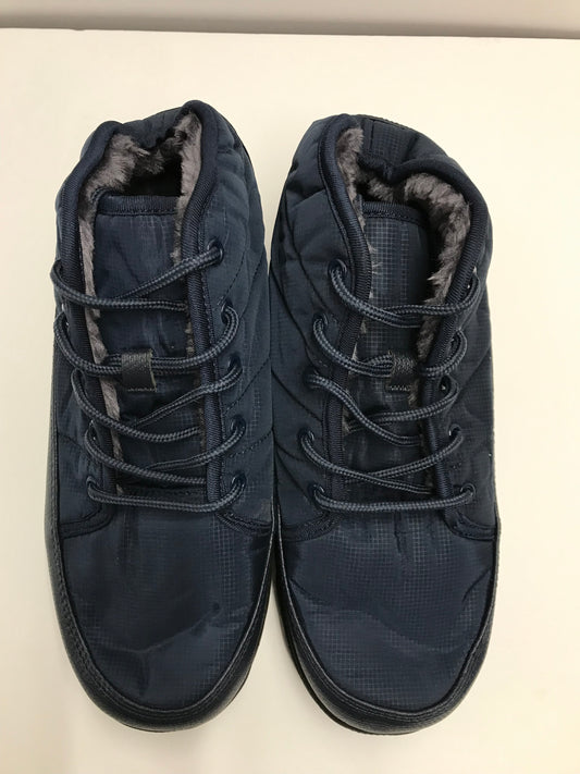 Tuyudo Size 8.5 Navy Blue Men's Winter Snow Boots