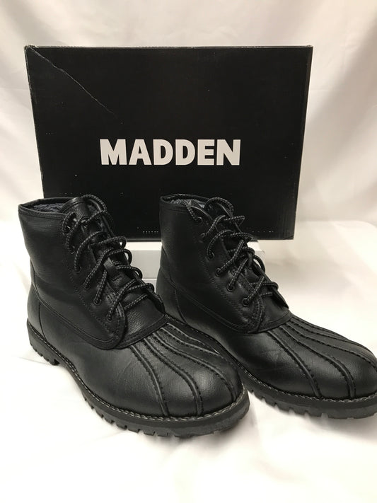 Madden Size 11 Men's Black Lace-Up Boots