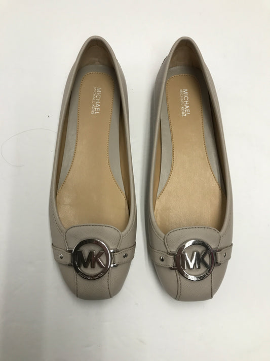 Michael Kors Women's Size 9M Tan Leather Moccasin Shoes