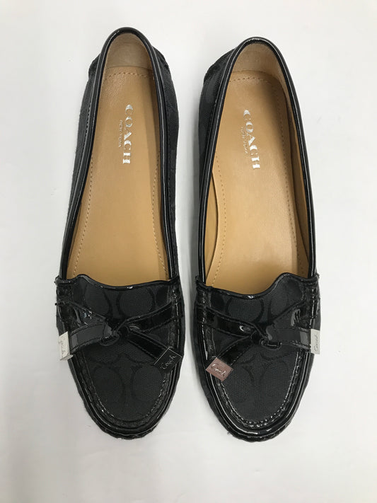 Coach Size 6 1/2 Black Loafers