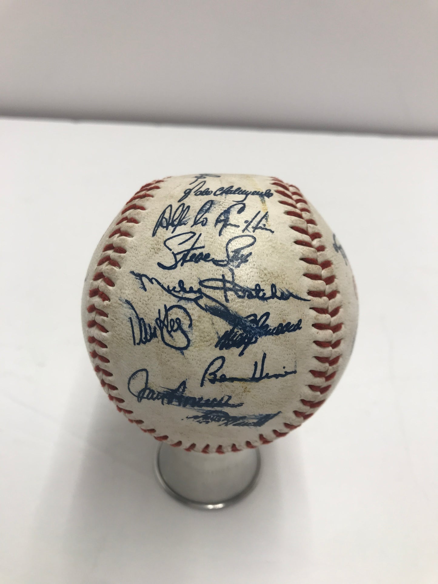 Los Angeles Dodgers Carnation Ice Cream Autographed Baseball